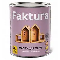 Масло FAKTURA для террас, банка 0,7 л