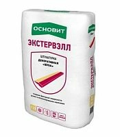 Штукатурка декоративная "Шуба" Экстервэлл Т-27 супербелая, 25 кг – ТСК Дипломат