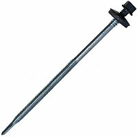 Саморез для сэндвич-панелей 6.3/5.5x235 мм RUSPERT (SILVER GREY), RAL 7024 графитовый серый, 20 шт, Hardwex