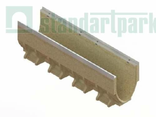 Лоток водоотводный полимербетонный CompoMax Drive ЛВ-V.20.26.31–П-У06 75071V/06, класс Е600, Стандартпарк