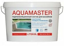 Гидроизоляционный состав AQUAMASTER, LITOKOL, 20 кг, ведро – ТСК Дипломат