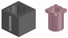 ISOTOR Комплект дымохода с диффузорами 0,33м Ø16см, Schiedel