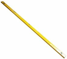 Уровень алюминиевый желтый с линейкой 1500 мм, 3 глазка – ТСК Дипломат