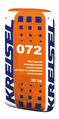 KORNPUTZ 072, Фактурная минеральная штукатурка. Фактура "Барашек", мешок, 25 кг, KREISEL