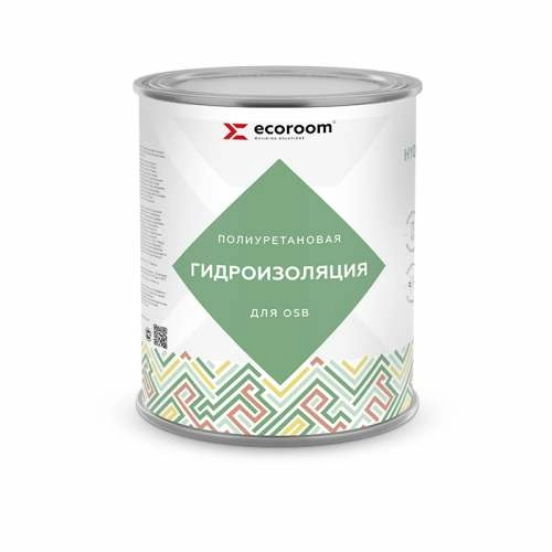 Гидроизоляция Ecoroom Hydroneed OSB, 1 кг, полиуретановая для OSB, банка