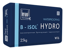 B-Isol HYDRO, 25 кг, Цементная обмазочная гидроизоляция, Bergauf