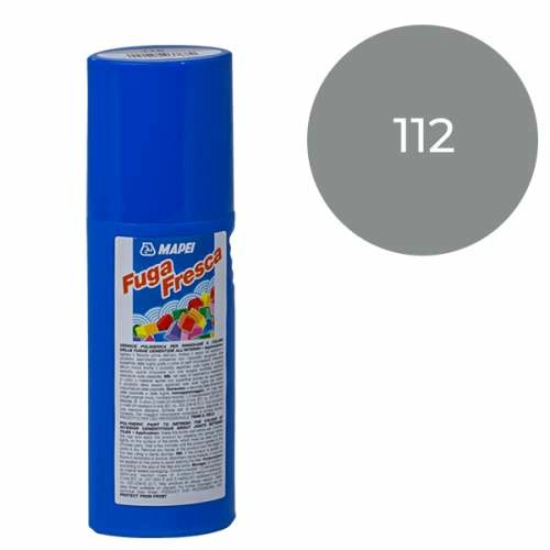 Акриловая краска на водной основе FUGA FRESCA №112, серый, Mapei, 160 г