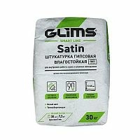 GLIMS SatiN штукатурка гипсовая - 30 кг – ТСК Дипломат