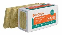 Мат минераловатный ISOBOX 40 P Теплостандарт, 65600x610x50 мм, 8,78 м2, Технониколь