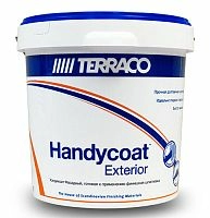 Шпатлевка полимерная Terraco быстросохнущая готовая к применению HANDYCOAT EXTERIOR, 5 кг, ведро – ТСК Дипломат