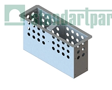 Корзина для пескоуловителя из оцинкованной стали КОПУ-15.21.50-ОС 6129, Стандартпарк