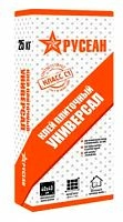 Клей для плитки УНИВЕРСАЛ в мешках, Русеан, 25 кг