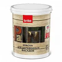 BRITE FLEXX краска премиальная для деревянных фасадов, база С, 0,9 л