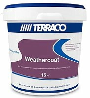 Гидроизоляционное покрытие однокомпонентное цементное TERRACO WEATHERCOAT white - белый комбо 2-х компонентный, 15 кг мешок – ТСК Дипломат