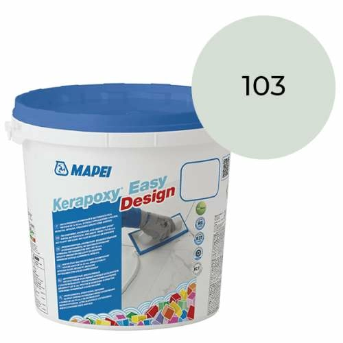 Шовный заполнитель (затирка) KERAPOXY EASY DESIGN №103, Белая луна, Mapei, 2 кг – ТСК Дипломат