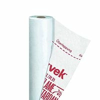 Tyvek FireCurb (75 м2) Слабогорючая гидро- ветрозащитная диффузионная мембрана (Тайвек Фаеркерб) – ТСК Дипломат