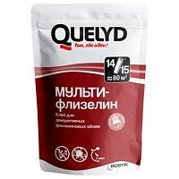 Quelyd, Мульти Флизелин, 0.45 кг, Клей обойный (зип-пак), Bostik – ТСК Дипломат