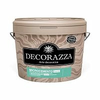 Decorazza Microcemento Fronte Legante Декоративное покрытие с эффектом бетона, мелкая фракция, 3 кг – ТСК Дипломат