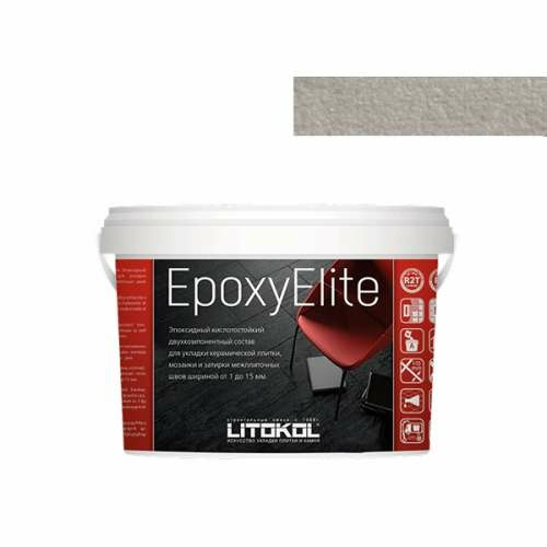 Двухкомпонентный эпоксидный состав EPOXYELITE, ведро, 2 кг, Оттенок E.03 Жемчужно-серый, LITOKOL – ТСК Дипломат