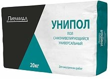 Пол самонивелирующийся универсальный УНИПОЛ мешок 20 кг, Пирамида – ТСК Дипломат