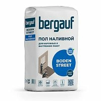 BODEN STREET, 25 кг, Наливной пол для наружных работ, Bergauf