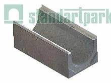 Лоток водоотводный бетонный BetoMax Basic ЛВ-40.52.46–БВ-БН-К21 480909/21-21, класс F900, Стандартпарк