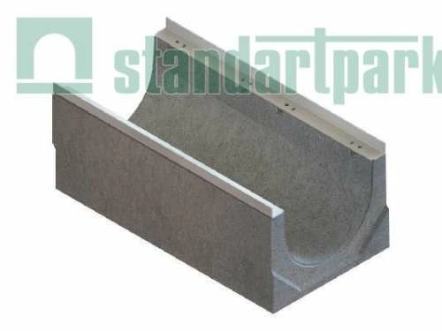 Лоток водоотводный бетонный BetoMax Basic ЛВ-40.52.46–БВ-БН-К21 480909/21-21, класс F900, Стандартпарк
