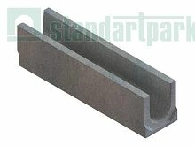 Лоток водоотводный бетонный уклонный BetoMax Drive ЛВ-10.16.21-БВ-К01 с РВ шина ВЧ (комплект) 0400715509/01-01, класс Е600, Стандартпарк