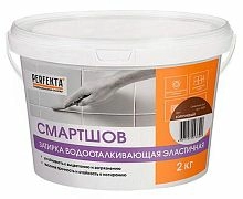 PERFEKTA СмартШов водоотталкивающая эластичная затирка, (коричневый) ведро, 2 кг – ТСК Дипломат