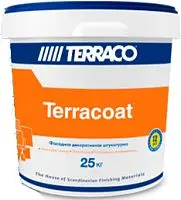 Декоративная штукатурка Terraco на акриловой основе TERRACOAT FINE База NP (мелкозернистый) 25 кг ведро
