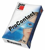  Клей для приклеивания утеплителя и нанесения армирующего слоя Baumit ProContact, 25 кг