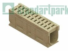 Блок монолитный водоотводный полимербетонный CompoMax БМВ-20.29.36-ПВК-5 кл. Е 7594509-К, класс Е600, Стандартпарк