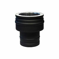 Переходник Prima Plus – Permeter, 25 мм, D200, черный, Schiedel
