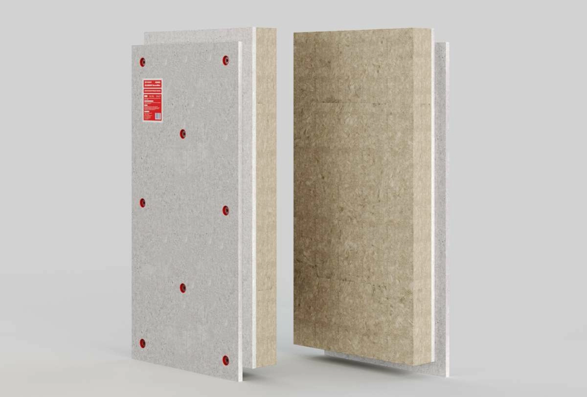 Звукоизолирующая панель Izogertz Element SoundMax с комплектом крепежа (1200x600x120мм)  0,72 м2.