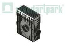 Пескоуловитель пластиковый  сборный PolyMax Drive ПУС-15.21.60-ПП с РВ щель ВЧ кл.D (к-т) 082800734, класс D400, Стандартпарк