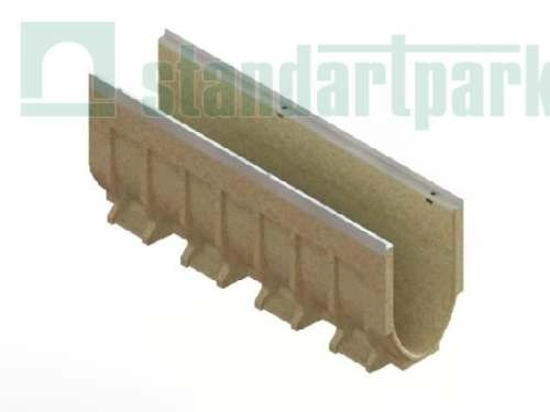 Лоток водоотводный полимербетонный CompoMax Drive ЛВ-V.20.26.31–П-З-У11 75076V/11, класс С250, Стандартпарк