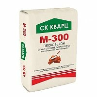 Смесь сухая монтажно-кладочная Пескобетон М300 ГОСТ, 40 кг – ТСК Дипломат