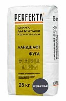 PERFEKTA Линкер Ландшафт ФУГА водонепроницаемая затирка для брусчатки (антрацитовый) мешок 25 кг