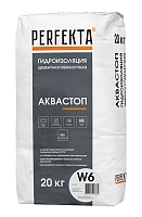 Гидроизоляция обмазочная Perfekta Аквастоп W6, 20 кг мешок