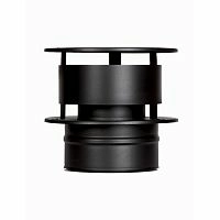 Конус с зонтиком, Permeter, 50 мм, D150, черный, Schiedel