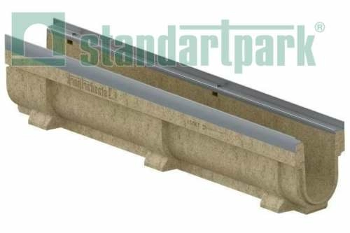Лоток водоотводный полимербетонный CompoMax Drive ЛВ-V.10.16.21–П-3-У03 70076V/03, класс С250, Стандартпарк