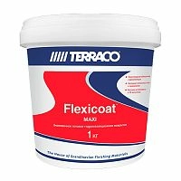 Гидроизоляционное акриловое покрытие TERRACO FLEXICOAT MAXI (MAXIROOF) готовое к применению, 1,4 кг ведро – ТСК Дипломат