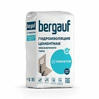 HYDROSTOP, 20 кг, Цементная гидроизоляция обмазочного типа, Bergauf – ТСК Дипломат