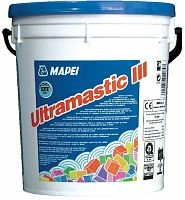 Клей для плитки Ultramastic III, белый, Mapei, 10 кг – ТСК Дипломат