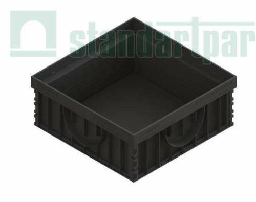 Дождеприемник сборный пластиковый PolyMax Basic ДПС–30.30.12-ПП 8270, Стандартпарк