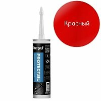 PROTECTSIL, 280 мл, Силиконовая затирка-герметик, Красный, Bergauf – ТСК Дипломат