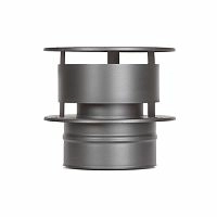 Конус с зонтиком, Permeter, 50 мм, D150, серый, Schiedel