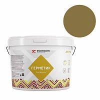 Герметик ECOROOM AS-16, 7 кг, дуб, для деревянного строения, ведро
