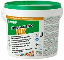 Вододисперсионный клей-фиксатор для напольных покрытий ULTRABOND ECO FIX, светло-бежевый, Mapei, 10 кг – ТСК Дипломат