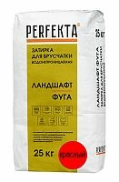 PERFEKTA Линкер Ландшафт ФУГА водонепроницаемая затирка для брусчатки (красный) мешок 25 кг